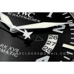 IWC Mark XVII Quarzwerk DLC-Lünette  schwarz Wanduhr
