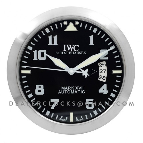 IWC Mark XVII Quarzwerk stahl Quarzwerk  Wanduhr