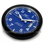 IWC Mark XVII blau PVD arabische Ziffern Wanduhr