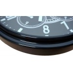 Chanel J12 Automatik-Wanduhr, schwarzes Zifferblatt Chronograph