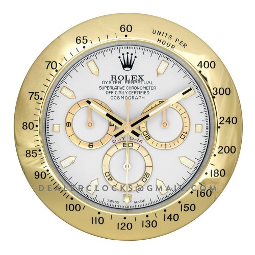 Rolex Daytona Wanduhr 34 CM  Rose Gold paypal