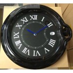 Cartier Balon Bleu De  schwarz Wanduhr paypal