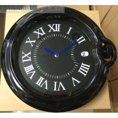 Cartier Balon Bleu De  schwarz Wanduhr paypal