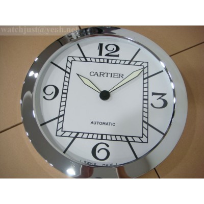 Cartier Ballon Bleu De stahl weiss Wanduhr deutschland