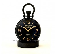 Panerai Pam 581 Tischuhr 8 Tage Schwarz arabische Ziffern