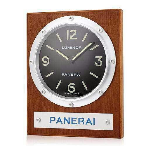  Panerai Pam 255 Holz Wanduhr Stahl original hohe Qualität