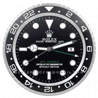  Rolex GMT Master II schwarzes Lünette 116710LN xl wanduhr