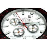 Rolex-Daytona schwarz DLC ruhig kein Häkchen  Wanduhr