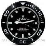 Rolex Submariner All Black 3D logo dot marker  XL-Wanduhr